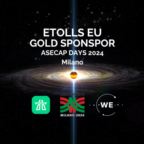 eTOLLs EU as GOLD SPONSOR at 51st ASECAP DAYS in Milano